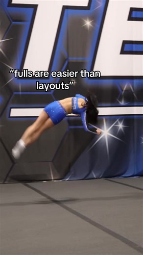 fulls>layouts in routine #cheer #tumbling | tumbling