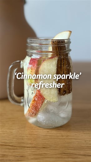 This week, we're all about the sparkles to up your water game! Infused water is an easy way to make sure you're getting your H20 needs met with a twist💧 Our personal favourite is the 'cinnamon sparkle'. It's sweet and spicy, made with juicy red pear, apple and cinnamon. Top with still or sparkling water and you're good to go 🍎✨ #waterbutbetter #healthyliving #dryjuly #drinkideas | Cancer Council Australia
