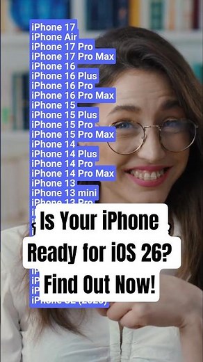 here are all the iPhones getting iOS 26 update #ios26