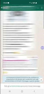 WhatsApp Group. Allow only admins to send messages.