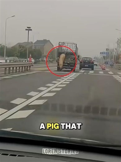 He Rescued a Pig From the Road 🐷🐾