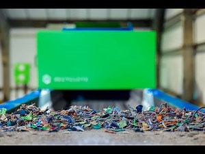 AI Sort on WEEE - Recycleye QuantiSort® at SWEEEP Kuusakoski