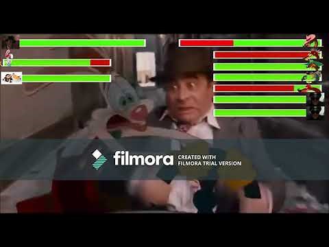 Who Framed Roger Rabbit Police Chase with healthbars
