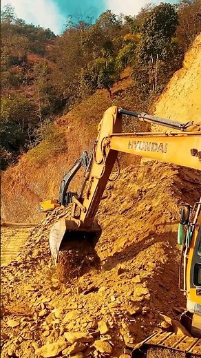 Road Building with Excavators