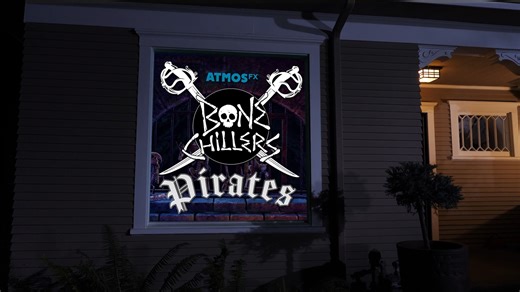 NEW for 2025! Straight from the high seas, a swarm of seafaring skeletons have come ashore to take your neighborhood captive! The bone-headed buccaneers of Bone Chillers: Pirates Decoration Collection bring maritime mayhem to your home! Buy now at https://atmosfx.com/products/bone-chillers-pirates | AtmosFX