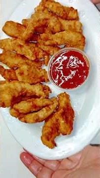 Chicken tenders #cooking #recipe #easyrecipe #chickenrecipe #indianfood