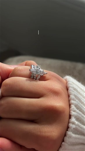 Okay but this marquise bridal stack?! 💍✨ The shape, the sparkle, the layered look… it’s literally dream ring energy. Such a pretty set if you love that elegant marquise look. @EAMTI Jewelry marquise ring, marquise bridal set, marquise wedding ring, marquise engagement ring, bridal ring stack, wedding ring stack, engagement ring set, wedding bands, bridal jewelry, marquise cut ring, cubic zirconia ring, silver ring set, sparkly ring, bridal stack, wedding jewelry, promise ring, engagement ring i