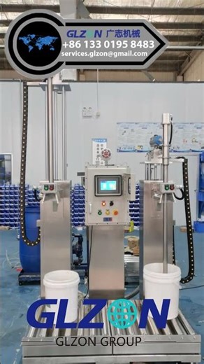 Chemical Filling Machine Glue Filling Machine Industrial Filling Machine #liquidfillingmachine