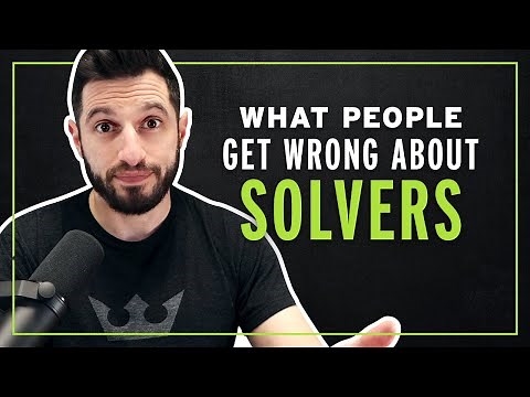 Poker Solver Misconceptions and Facing my Fears