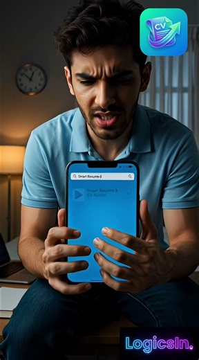 Build a Professional Resume in 2 Minutes 😳📱 #smartphone #resumeapp #cvbuilder