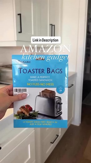 12 Pack Non Stick Toaster Sandwich Bags Reusable and Heat Resistant Easy to Clean,Washable Toaster Bags for Toaster Microwave Grill Cheese Sandwiches,Toast Bags for Toast Sandwich Panini Snacks(12) #kitchenware #kitchenhack #toaster #sándwich #reelsviralvideo❤️❤️❤️❤️ #reelsvideo❤️ #reelsi̇nstagram #viralreelsシ PRODUCT LINK INDIA- https://amzn.to/4pfvjWs PRODUCT LINK USA/UK/EUROPE- https://amzn.to/43GsCVI | Quickdealhub