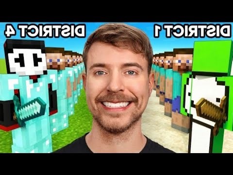 100 YouTuber Fight In The Hunger games