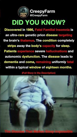 The Fatal Disease That Makes Sleep Impossible