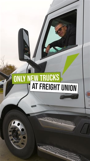 Want to drive a truck that doesn’t break your nerves? At Freight Union, you won’t. We run brand-new Volvos and Freightliners — clean, comfortable, and ready for real miles. 😉 If you’re looking for a company that actually invests in its drivers — this is it. We’ve got available trucks. Apply today! ⭐️ @freightunion | Freight Union Inc
