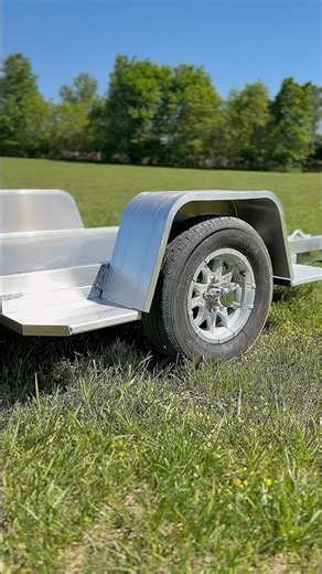 Aluma MC10 Single Motorcycle Trailer🏍️ #trailer #aluma #towing #motorcycle