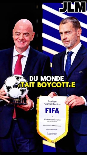 L'UEFA menace de boycotter la FIFA 😲🔥 #shorts