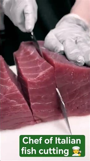 Chef of Italian fish cutting #cover #funny #foryou #newyearseve #lifeisbutadream #bangladesh🔪🐟🧑‍🍳