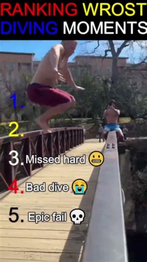 Diving Fails That Went Too Far 💀