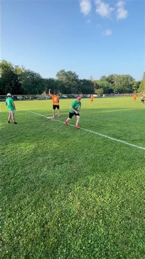 He crushed this ball with his foot! #youtubeshorts #kickball #soccer
