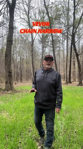 Vevor 4’x5’ Chain Harrow for Easy Gardening