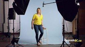 "That's the beauty about upgrading: it's an adult environment. I'm able to go to school, work my job, and live my life. No doors are shut on me anymore" UpgradeBC helped Stephanie take her next step tuition-free. Are you ready to take yours? | Government of British Columbia
