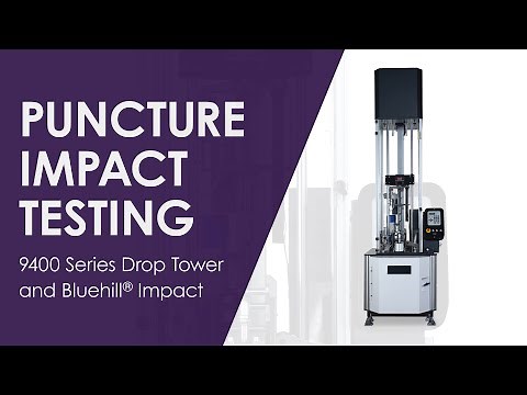 Instron® | Puncture Test Method with Drop Weight Impact Testing Machine