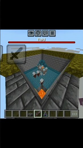 Minecraft Raid farm #shorts #minecraft