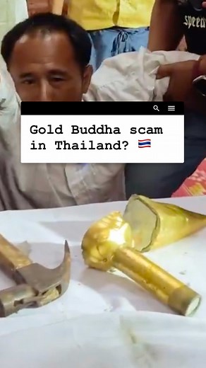 Golden Buddha scam in Thailand? 🇹🇭 Free city guides in bio | buddha