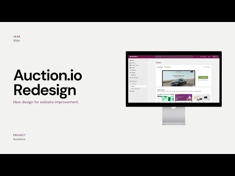 Auction.io Redesign