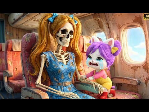 Mama Cat’s Brave Sacrifice to Save Baby Kitten from a Deadly Plane Disaster ✈️🐱💔”| Cat Story #aicat