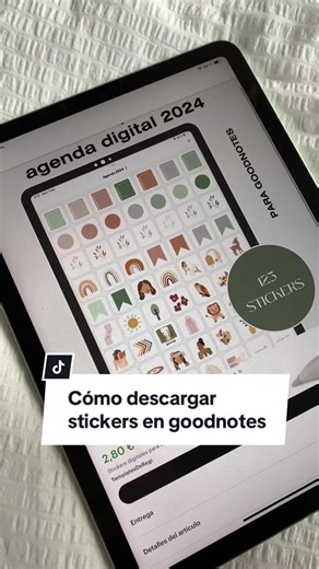 Importa stickers en GoodNotes de forma fácil