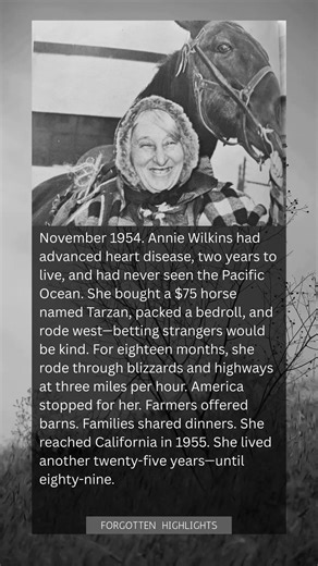She Had Two Years to Live and No Money—So at 63, She Saddled a Horse & Rode 4,000 Miles to the Ocean