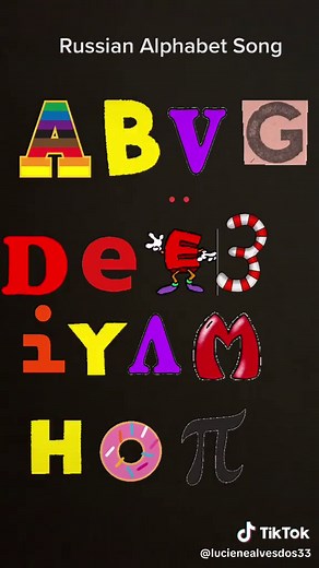 Fun Russian Alphabet Song for Kids