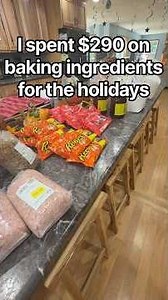 I SPENT $290 ON BAKiNG ingredients #groceryhaul #shoppinghaul #justthebells10
