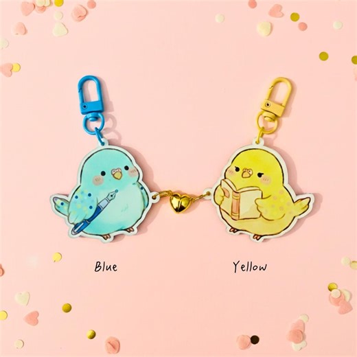 NFC Music Matching Couple Keychains, Tap to Play Song Love Bird Keychain Set, Valentine's Gifts for Her, Gift for Him - Etsy