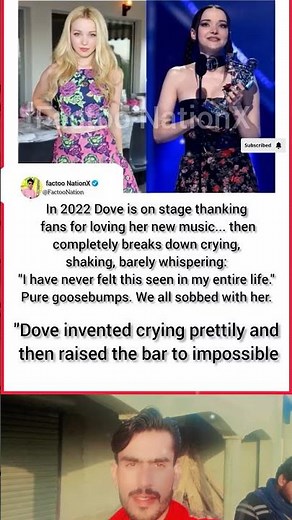 Dove Cameron Breaks Down on Stage: The 2022 Moment That Left Fans in Tears 😭✨