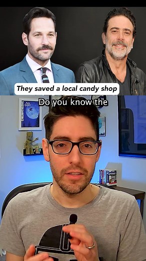 Paul Rudd and Jeffrey Dean Morgan rescued a sweets shop in NY (Sources Colbert, E!, Upworthy, Heavy, Hudson Valley Observer, Samuel’s Sweet Shop) | Pop Culture Brain