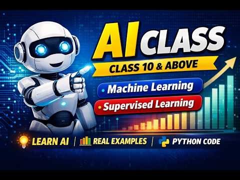 AI CLASS 10|What is Machine Learning? | Supervised Learning + Real Time Example |Beginner|Tamil