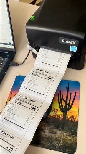 Como imprimir Etiquetas con Tablas Nutricionales