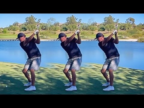 Phil Mickelson Golf Swing - IRON SEQUENCE | Full Speed + SLOW MOTION