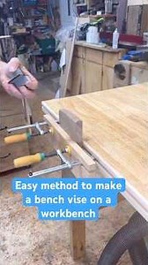 Using the microjig MatchFit system to make a woodworking benchvise #workbench #workshop #woodworking