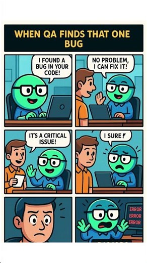 When QA Finds That One Bug 😂 | Developer Life Comedy | The Byte Developer #tech #funny