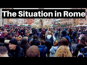 Rome Italy - Here's The Current Situation in Rome, Roma Italia, Colosseum, Trevi Fountain