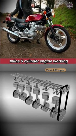 Honda CBX inline 6 cylinder engine working optimization ☠️