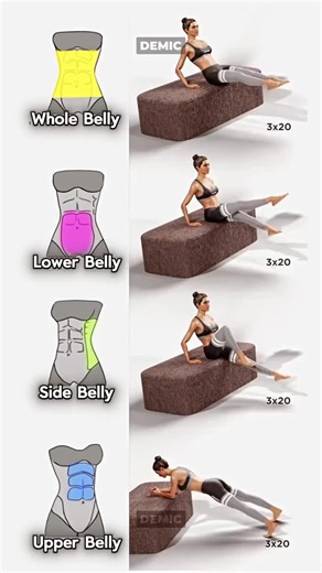 🔥 Wall Abs Challenge – Simple but Powerful! No jumping, no equipment — just a wall to fire up your core and burn belly fat. Feel the burn, build strength, and stay consistent! 🧱 3 Sets 🔁 15–20 Reps ⏱ Rest 30–45 sec Save this workout and try it today! Consistency is the real secret to results. 💪🔥 #WallWorkout #CoreBurn #AbsChallenge