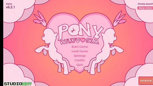 Pony waifu sim