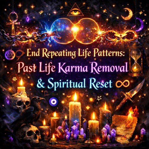 End Repeating Life Patterns: Past Life Karma Removal & Spiritual Reset - Etsy