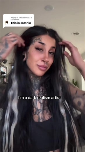 Replying to @thecasino32 would you get a satanic tattoo from me? 😂