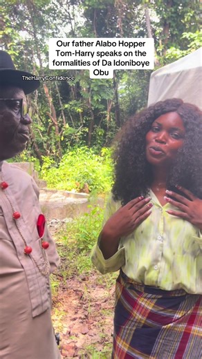 Da Idoniboye-Obu was buried about a 140(hundred and forty )years ago at the Ala dwien dibi kiri in Abbi Ama. History has it that he was the first to be buried there. #kalabari #hostory #confidence