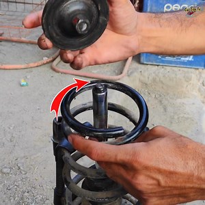 Quick and Affordable Car Front Shock Repair Solution | Easy DIY Car Front Shock Repair for Beginners #mechanic #trending #honda #suzuki #toyota #suzukiswift #shock #shockrepair | Car Tips Tv